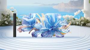 Wholesale 100000 Hours Lifetime Led Flexible Screen , Die-Casting Aluminum Cabinet Material Flexible Transparent LED Screen from china suppliers