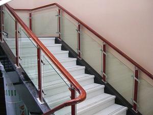 Wholesale 10mm 12mm Safety Tempered Staircase Railing Glass from china suppliers