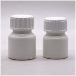 Customized Logo 30ml PE White Pill Medicine Bottle with Screw Cap High
