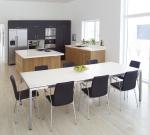 Staining Resistant Polish Finish Calacatta Quartz Stone Countertops Bathroom