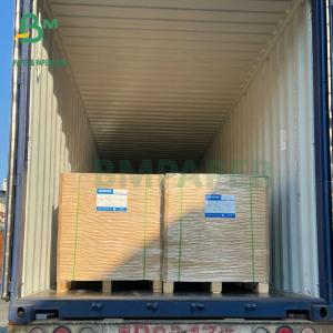 Wholesale Offset Printing C2S Glossy Paper , Double Sides White Art Board 300GSM 350GSM from china suppliers