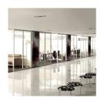 Suspended Sliding Aluminum Frame Glass Partition Wall Soundproof