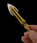 Carbon Steel Bow Hunting Archery Broadhead 100 Grain 3 Blade Mechanical
