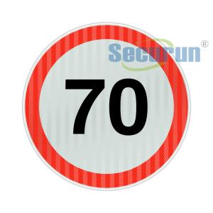 Wholesale Road Safety Custom Reflective Sign 35 Mph Speed Limit Sign from china suppliers