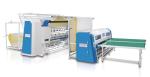 Horizontal Fabric Roll Cutting Machine 3.17kw Industrial Fabric Die Cutter CE