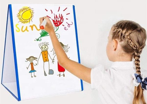 Quality Tabletop Portable 16" X 12" Magnetic Dry Erase Whiteboard Perfect for Planning and Drawing for sale