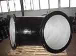Internal cement coating Ductile iron fitting Double flange 90 bend Class PN10