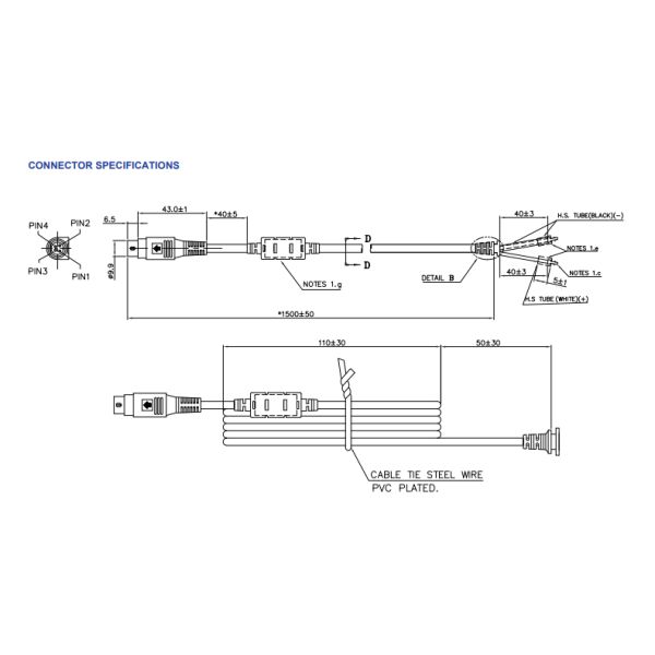 POS System Desktop Power Supply Unit 96W 12V 8A AC/DC Adapter With 3 Years Warranty
