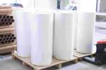 Waterproof Acrylic Glue Adhesive Coated Paper Labels Roll 80u Surface Thickness