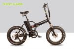 500W 20 Inch Fat Tire Folding Electric Bike 32km/H