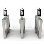 Waterproof Walk Through Body Temperature Scanner 8 Inch Face Recognition IP65