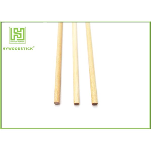 Durable Small Natural Wood Sticks Smooth Surface With Different Size