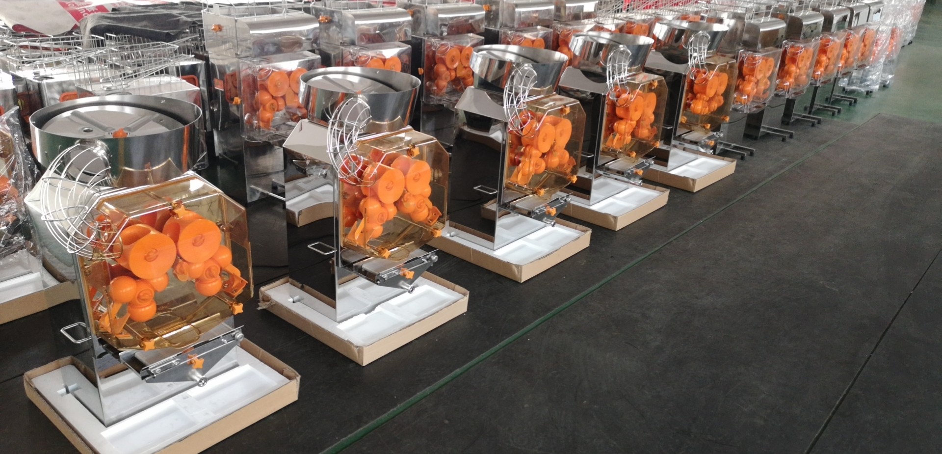 Wholesale Automatic freshly Orange Squeezed Citrus Juice machine
