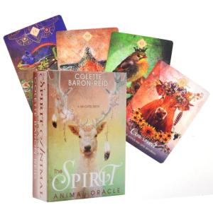 Wholesale Biodegradable Animal Spirit Oracle Cards Matt Laminated 70*120mm from china suppliers