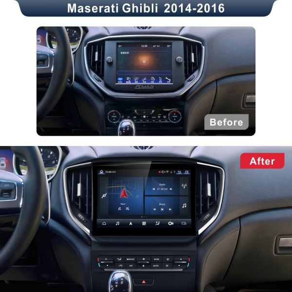 2014-2016 maserati ghibli android auto 6/128GB 10.26 Inch Android 12 Radio