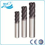 Corner Radius Solid Carbide Tools with Diameter 1.0 - 12.0 , 2 - 6 Flute End
