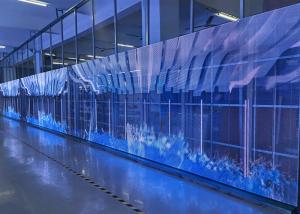 Wholesale Full Color Transparent Rental Outdoor 2500 Nits P3.91 Transparent LED Screen from china suppliers