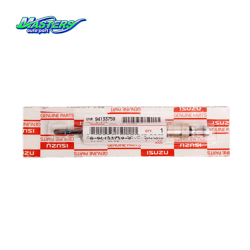 Masters 8-94133759-9 Glow Plug 8941337599 For ISUZU NKR NHR 4JB1 4JG1 4JA1