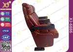 Soft Padded Push Back Theater Seating Chair For Commercial Cinema 2.3mm