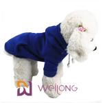 Autumn / Winter BSCI Hoodie Puppy Shirts For Dogs Customizable Color