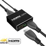 1 To 2 Amplifier 250g 3840x2160 HDMI In Splitter