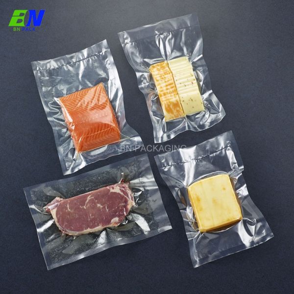 Transparent Food Safe Nylon Vacuum Bag Customized Color Thickness