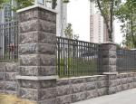 ISO13006 30x60cm Marble Stone Tile Granite Gray Color Porcelain Clay W.A 0.03