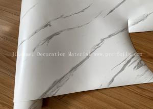 Wholesale White Marble PVC Decorative Film For Membrane Press Wrapping from china suppliers