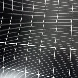 Wholesale 2260*1219*3mm Home Small Portabie Thin Film Soft Solar Cell Panel Hybrid Inverter BIPV Module Photovoltaic Panel 580W from china suppliers