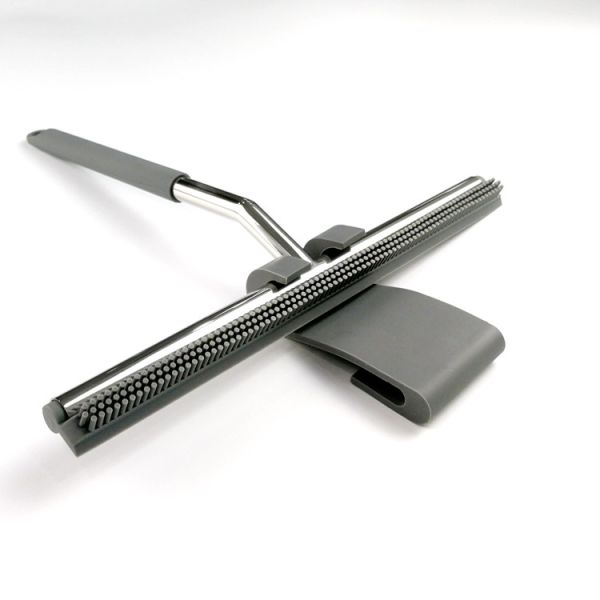 Chrome Polished Shower Glass Scraper / Window Wiper Squeegee Easy Insallation
