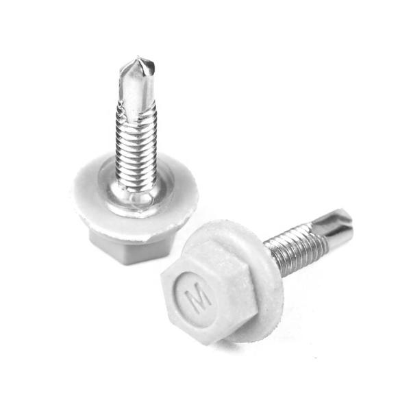 DIN 410 Stainless Steel Hex Washer Head Self Drilling Screws Self Tapping