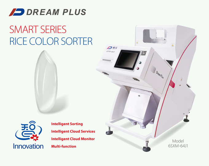 High Accuracy CCD Color Sorter Machine Shrimp Grading Machine 0