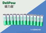NI-MH AA AAA Battery Charger , 2800mAh Rechargeable Battery Set
