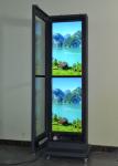 Dual Panel Indoor Digital Signage Store Window Displays, 32 inch E-poster High