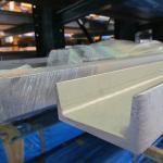 U 316 Stainless Steel Channel 0.5mm 6mm Section Sand Blast