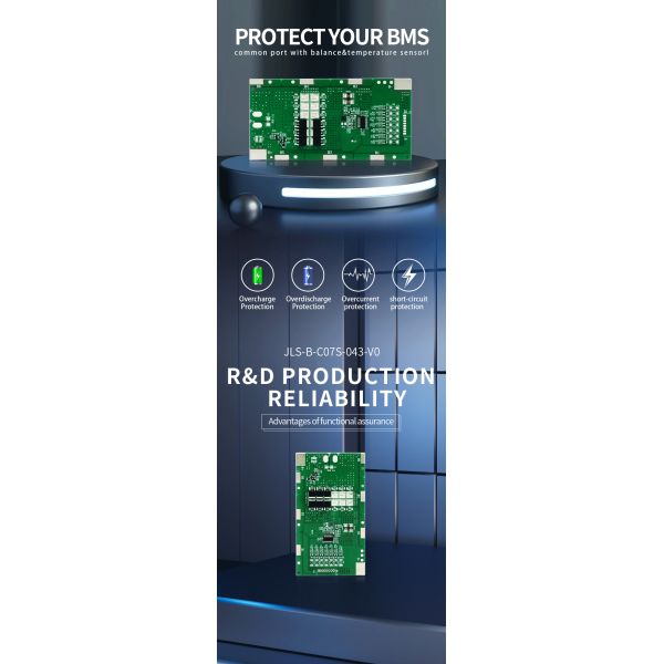 15A 7S Lifepo4 BMS 29.4V Same Port Battery Management System