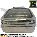 4L Catering Chafing Dishes 280*370*140mm Sturdy Body High Strength Corrosion