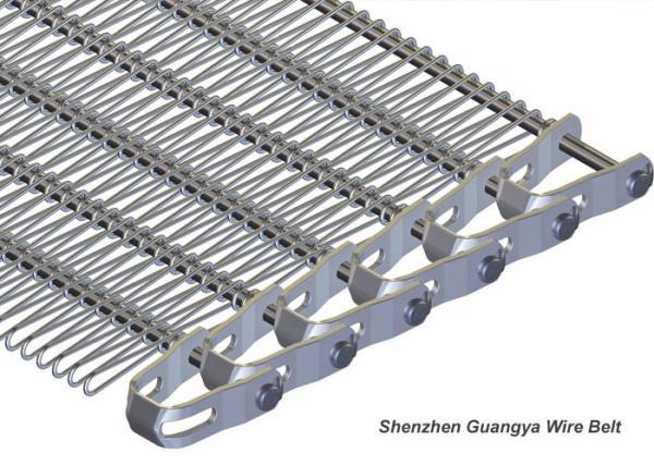 Wire Mesh SS Belt Conveyors Oxidation Proof , Stainless Steel Conveyor Chain