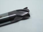 Solid Tungsten Carbide End Mill , Square End Mill With High Wear Resistance