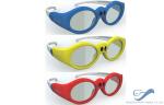 Children DLP Link 3D Glasses Rechargeable For Xpand 3D Cinema System