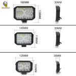 3 4 5 Inch Aluminum Dual Color Flash Luces Light Motorcycle LED Headlight