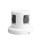 Outdoor Garden In-ground Lawn Electrical Power Sockets Outlet Imitation Marble