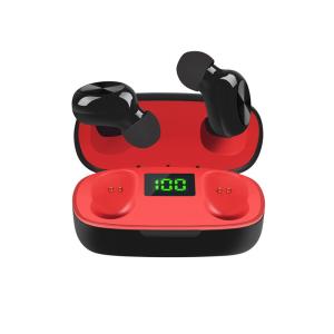 Wholesale Portable Mini TWS Earphone Wireless Binaural Headphone Bluetooth Headset HiFi Sound earbuds LED Display Charging Box from china suppliers