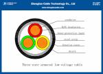 N2XBY NA2XBY Steel Tape Armoured Cable 0.6/1kV With Copper / Aluimum Conductor