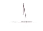 1R 36mm Eyebrow Tattoo Micro Blading Needle For Merlin Machine