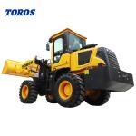 1.5m2 Bucket Wheel Loader Machine 3000Kg Construction Earth Moving Equipment