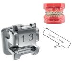 Middle Torque Slot 0.022 Dental Brackets Self-ligation/Self-locking Braces for