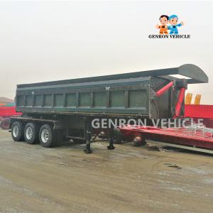 Wholesale Hydraulic 3 Axles Coal Side Tipper Semi Tanker Trailer from china suppliers