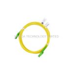 HUBER + SUHNER E2000 / APC SC Fiber Optic Patch Cable 3 Meters / Fiber Optic