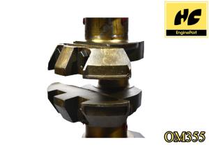 Wholesale High Hardness Mercedes Benz Performance Parts , OM355 355 030 6701 Forged Steel Crankshaft from china suppliers